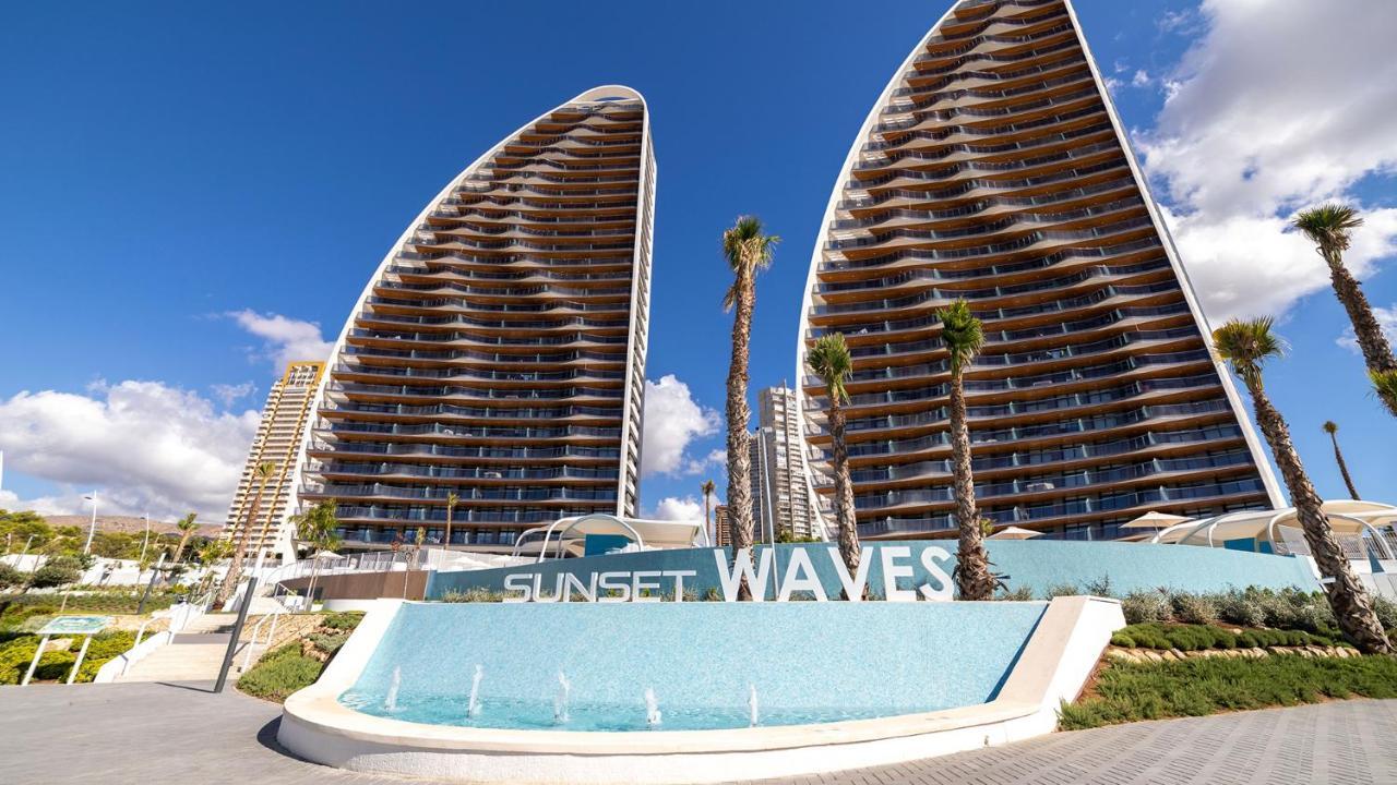 Sunset Waves Benidorm By Kalmarent Lägenhet Exteriör bild